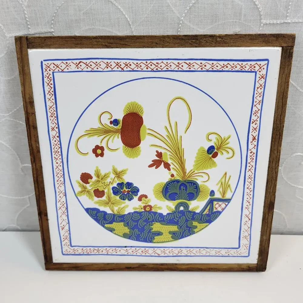 Vintage tile trivet